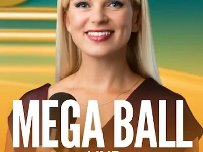 Mega Ball — Evolution title on Golden Genie Casino (RTP 95.4%)